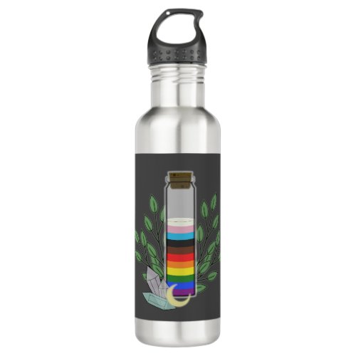 Trans Inclusive Potion Stainless Steel Water Bottle