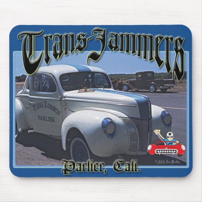 Trans Jammers Racing Club Mouse Pad (Front)