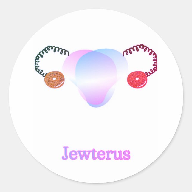 Trans Jewterus Sticker (Front)
