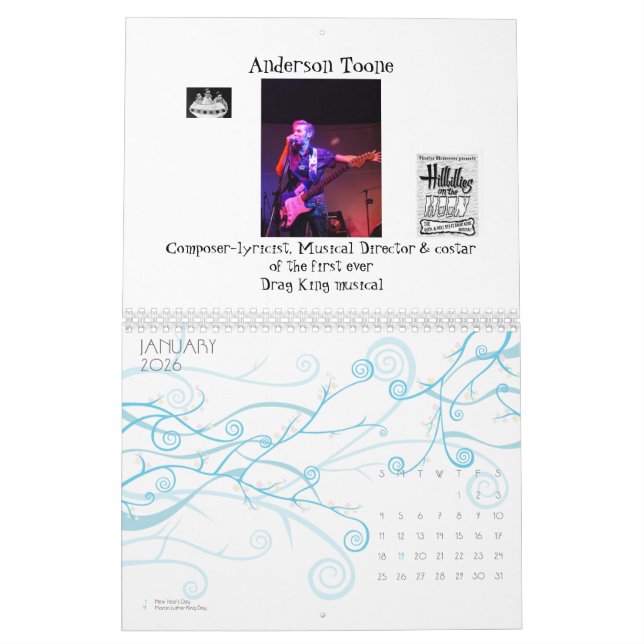 Trans Junk Project 2009 Calendar! Calendar (Jan 2026)