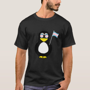 Trans Penguin Transgender Pride Trans Water B T-Shirt