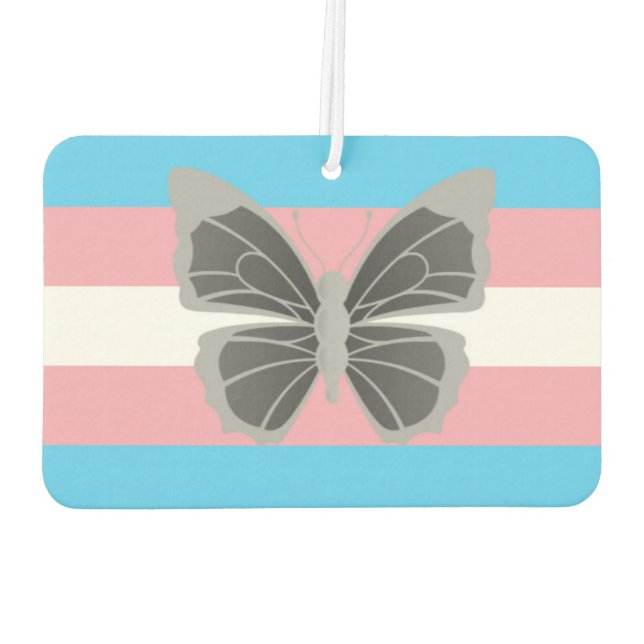 Trans Pride Air Freshener (Back)