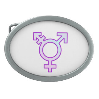 Trans Pride Belt Buckle