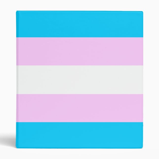 Trans pride binder (Front)