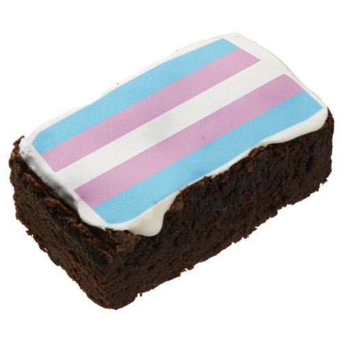 Trans Pride Brownie
