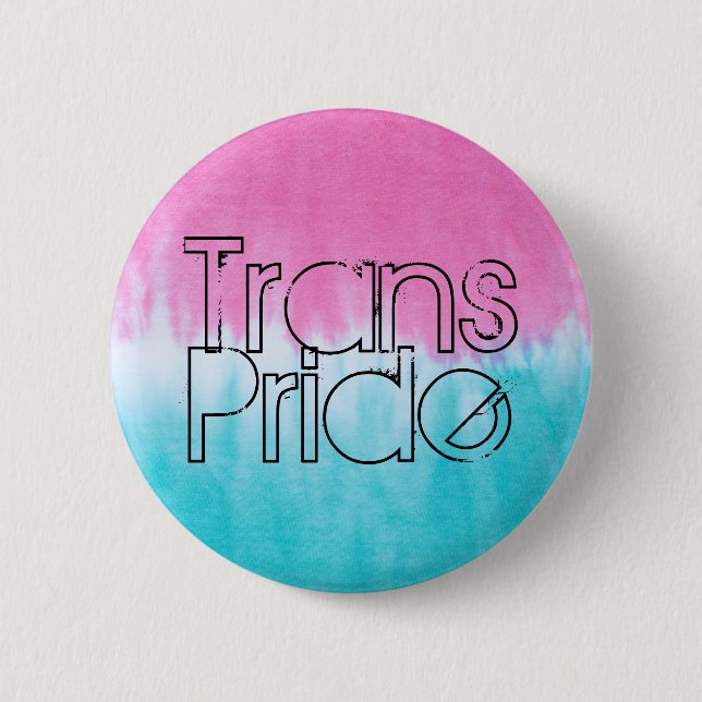 Trans Pride Button (Front)