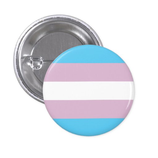 Trans Pride button | Zazzle