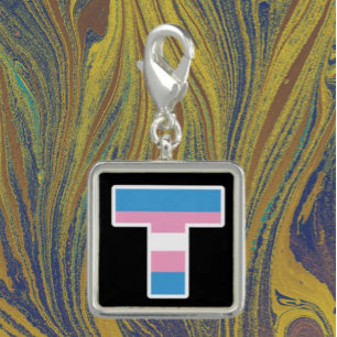 Trans Pride Capital T Charm