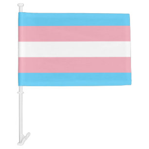 Trans Pride! Car Flag