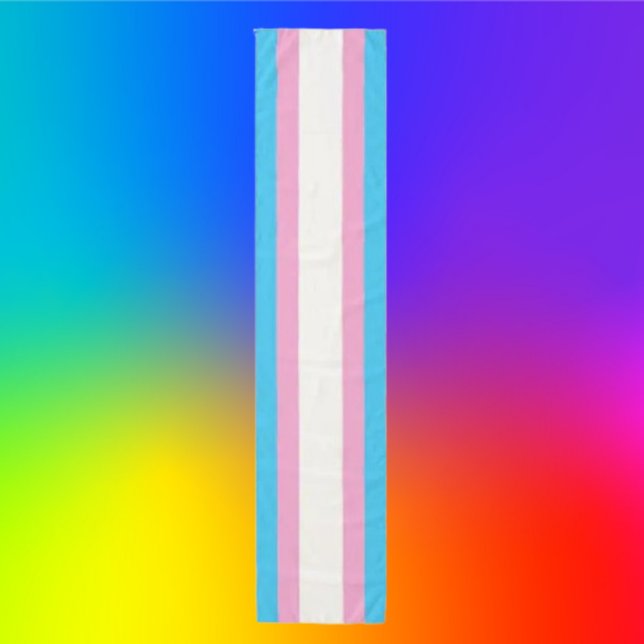 Trans Pride Chiffon Scarf: Graceful & Proud Scarf (Creator Uploaded)
