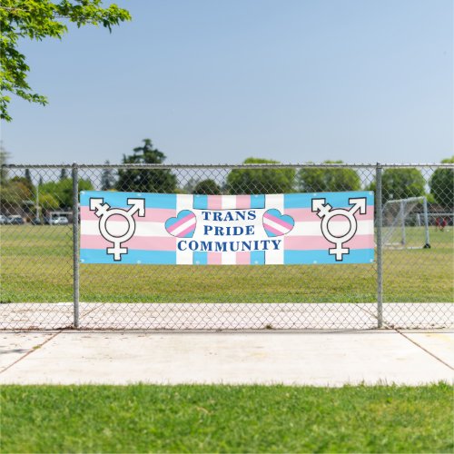 Trans Pride Community Parade Banner
