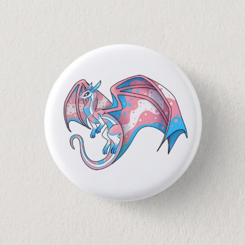 Trans Pride Dragon Button