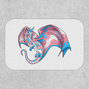 Trans Pride Dragon Patch