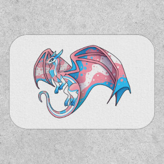 Trans Pride Dragon Patch