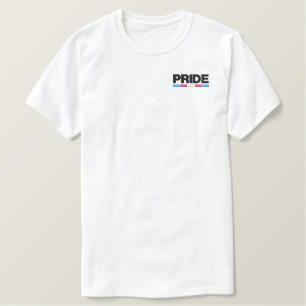 Trans Pride Embroidered T-Shirt