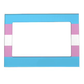 Trans Pride Flag - (2) Magnetic Frame