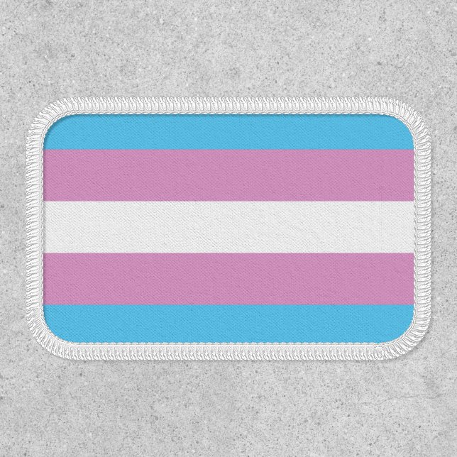 Trans Pride Flag - (2) Patch (Front)