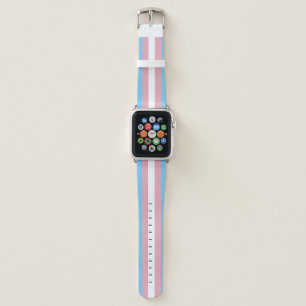 Trans Pride Flag Apple Watch Band