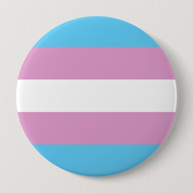 Trans Pride Flag Button (Front)