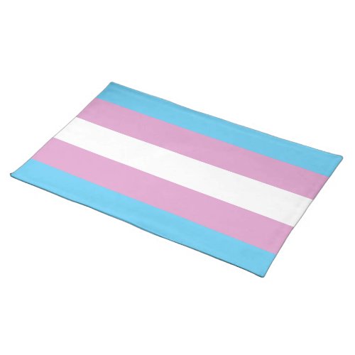 Trans Pride Flag Cloth Placemat