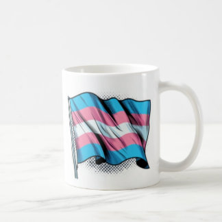 Trans Pride Flag Coffee Mug