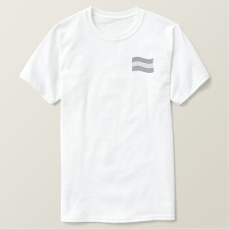 Trans Pride Flag Embroidered T-Shirt