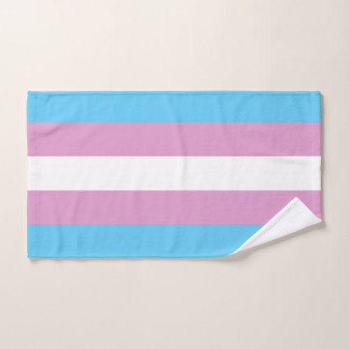 Trans Pride Flag Hand Towel