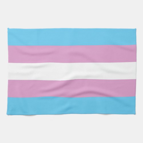 Trans Pride Flag Kitchen Towel