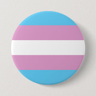 Trans Pride Flag Pinback Button