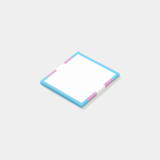 Trans Pride Flag Post-it Notes