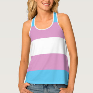 Trans Pride Flag Tank Top