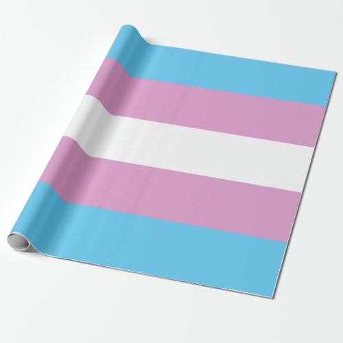 Trans Pride Flag Wrapping Paper