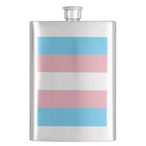 Trans Pride Flask