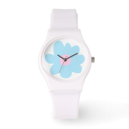 Trans Pride Floral Watch