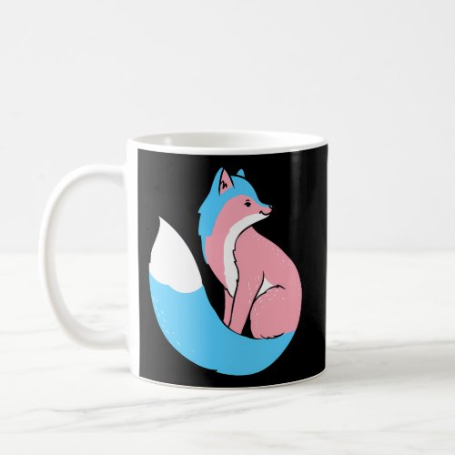 Trans Pride Fox Transgender Coffee Mug