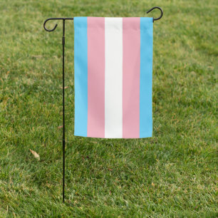 Trans Pride Garden Flag