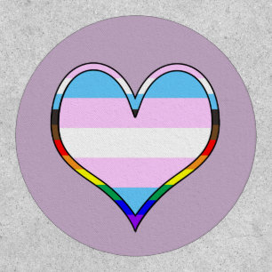 Trans Pride Heart Patch
