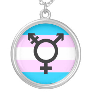 Trans Pride necklace - with symbol