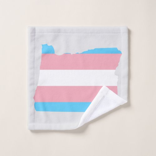 Trans Pride Oregon Wash Cloth
