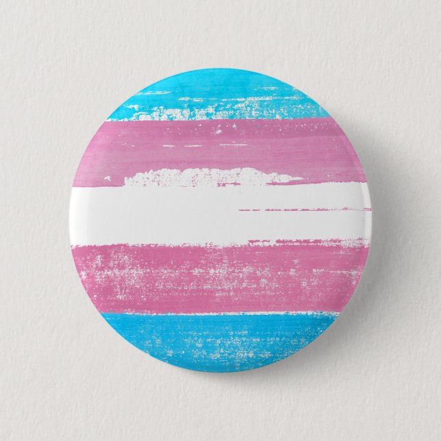 Trans Pride Paint Button (Front)
