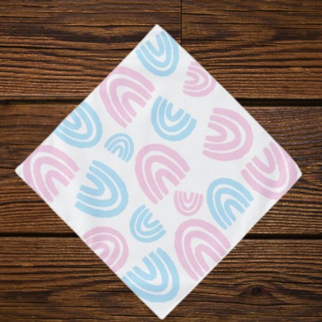 Trans Pride Pastel Rainbow Bandana (Creator Uploaded)