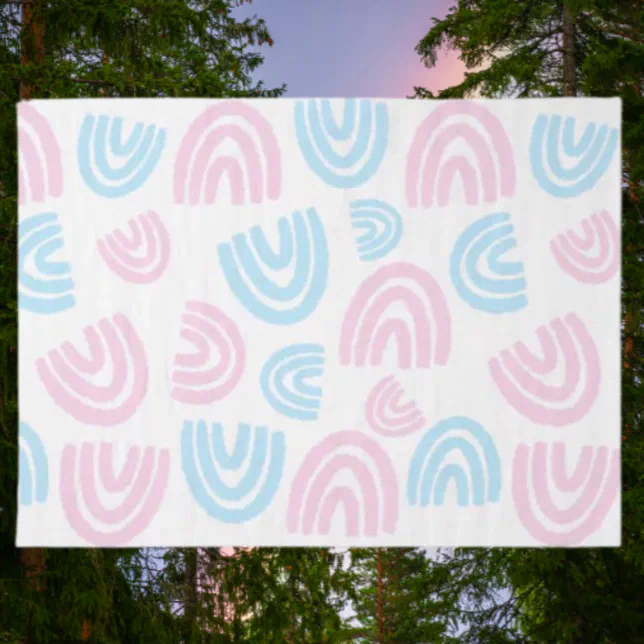 Trans Color Paper Chain Trans Pride Pastel Rainbow Tissue Paper | Zazzle