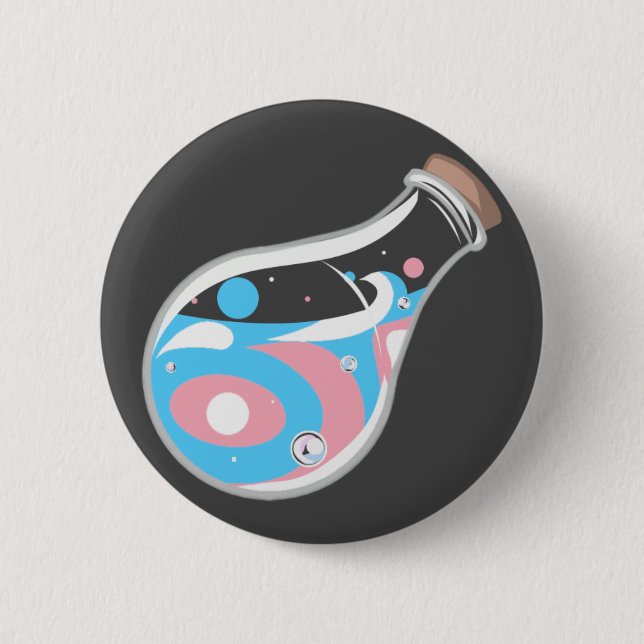 Trans Pride Potion Button (Front)