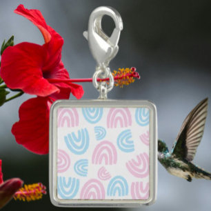 Trans Pride Rainbow Charm