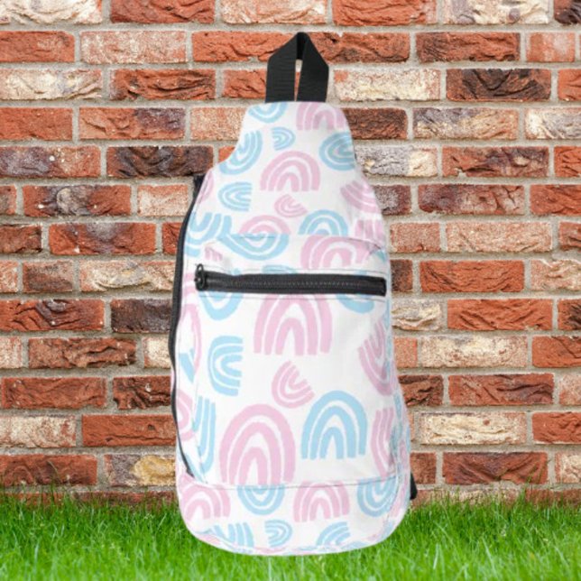 Trans Pride Rainbow Sling Bag (Creator Uploaded)