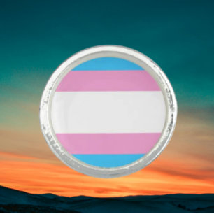 Trans Pride Ring: Strength & Identity Ring