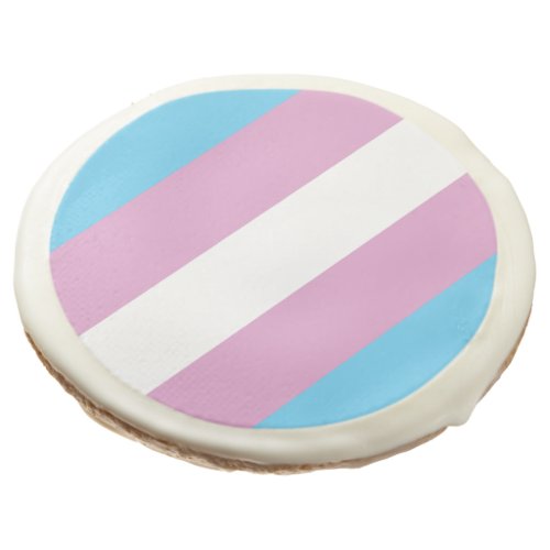 Trans Pride Sugar Cookie