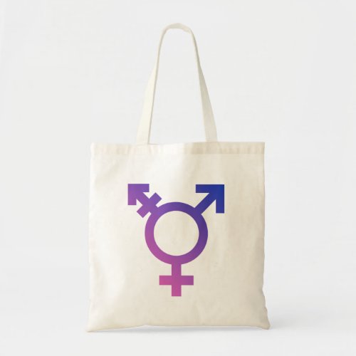 Trans Pride Symbol Tote Bag