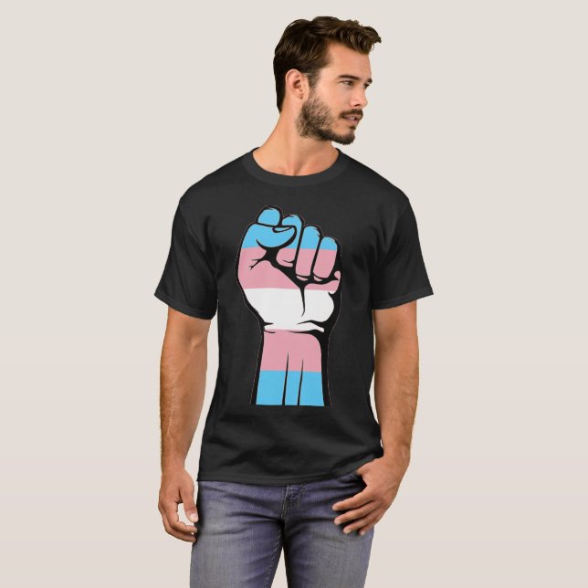 Trans Pride!  T-Shirt (Front Full)