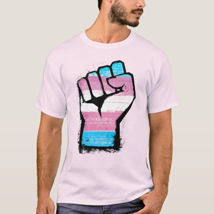 Trans Pride T-Shirt | Zazzle.com